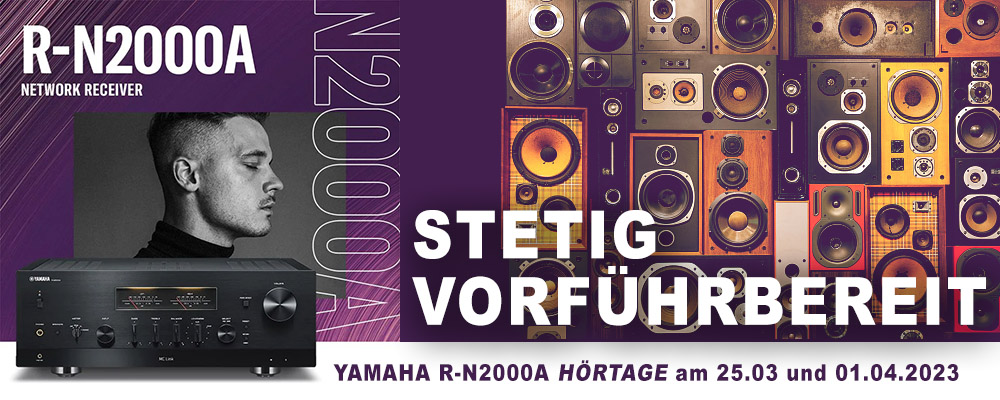Yamaha R-N2000A Hörtage Spezial im Hifi-Studio in Duisburg